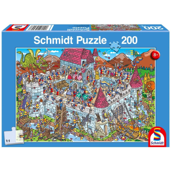 Puzzle 200 Zamek rycerski